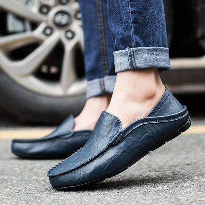 Giovanni Leather Loafers