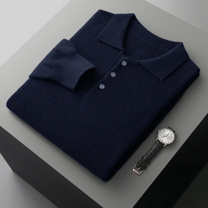 Merino Long Sleeve Polo