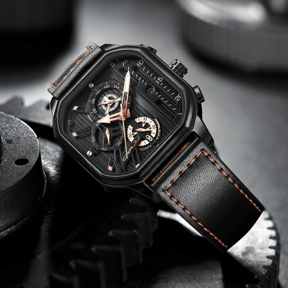 Grand Noir Quartz Watch